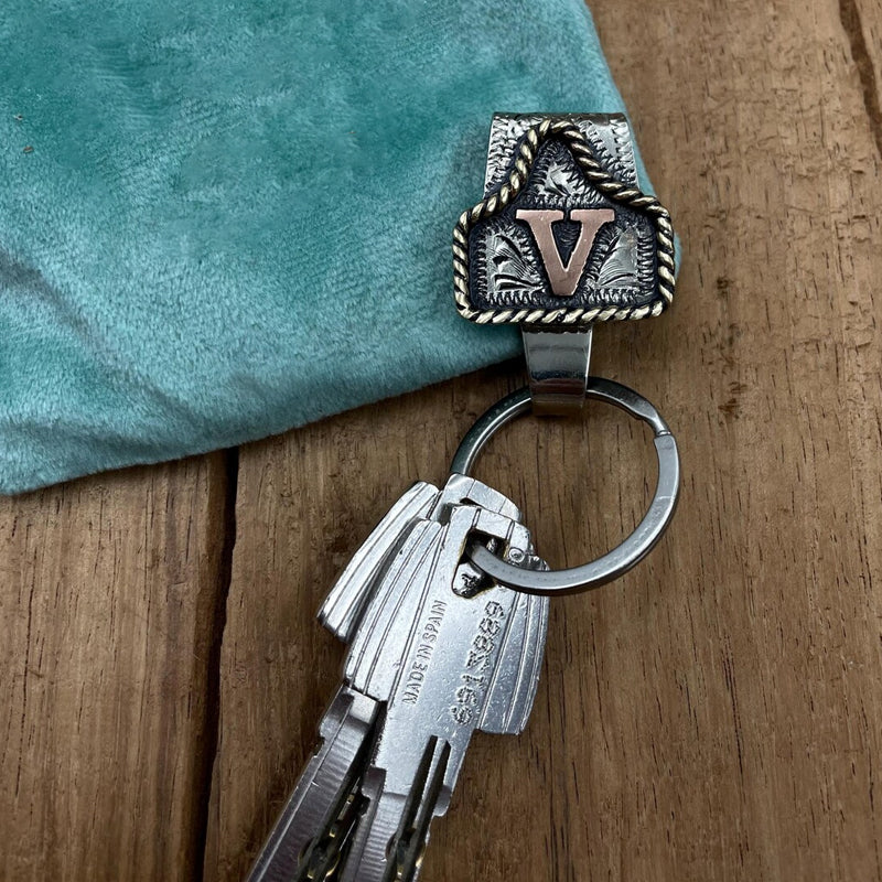🎄Christmas hot sale🔥 Vintage Letter Keychain